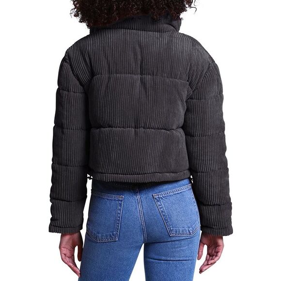 Avec Les Filles Cropped Puffer Jacket - Picture 2 of 3